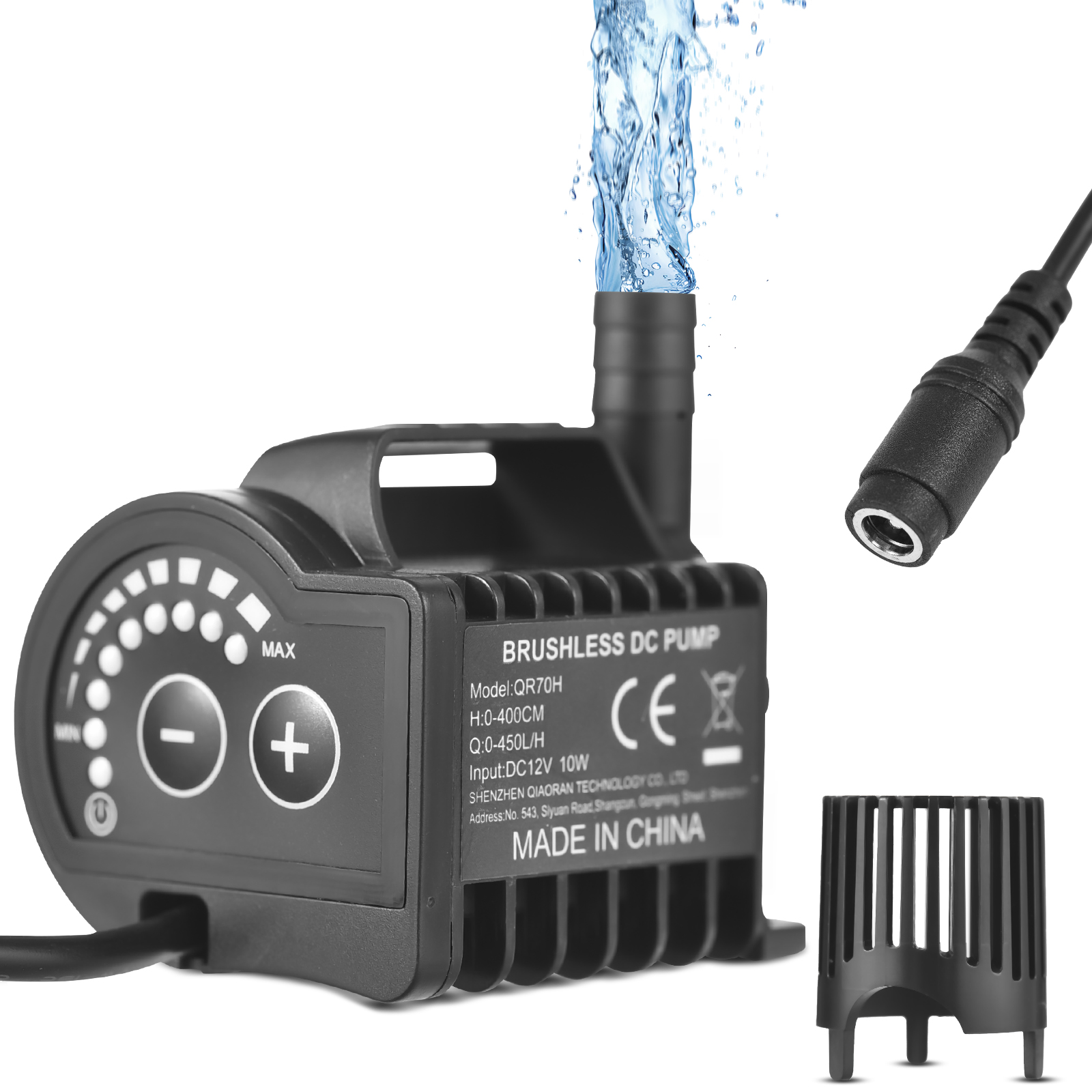 Marine Aquarium Dc Pump - Погружной водяной насос 12 В, 8