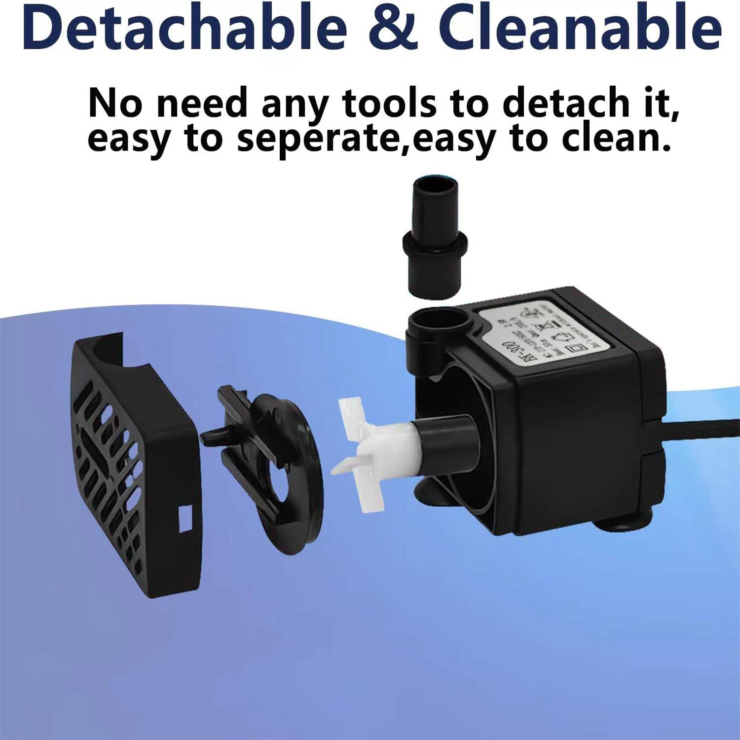 Marine Aquarium Dc Pump - Мини-водяной насос для аквариума, простая установка,
