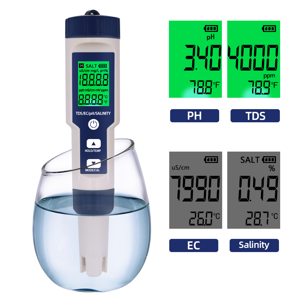 Marine Aquarium Water Analyzer - Профессиональный тестер качества воды 5 в