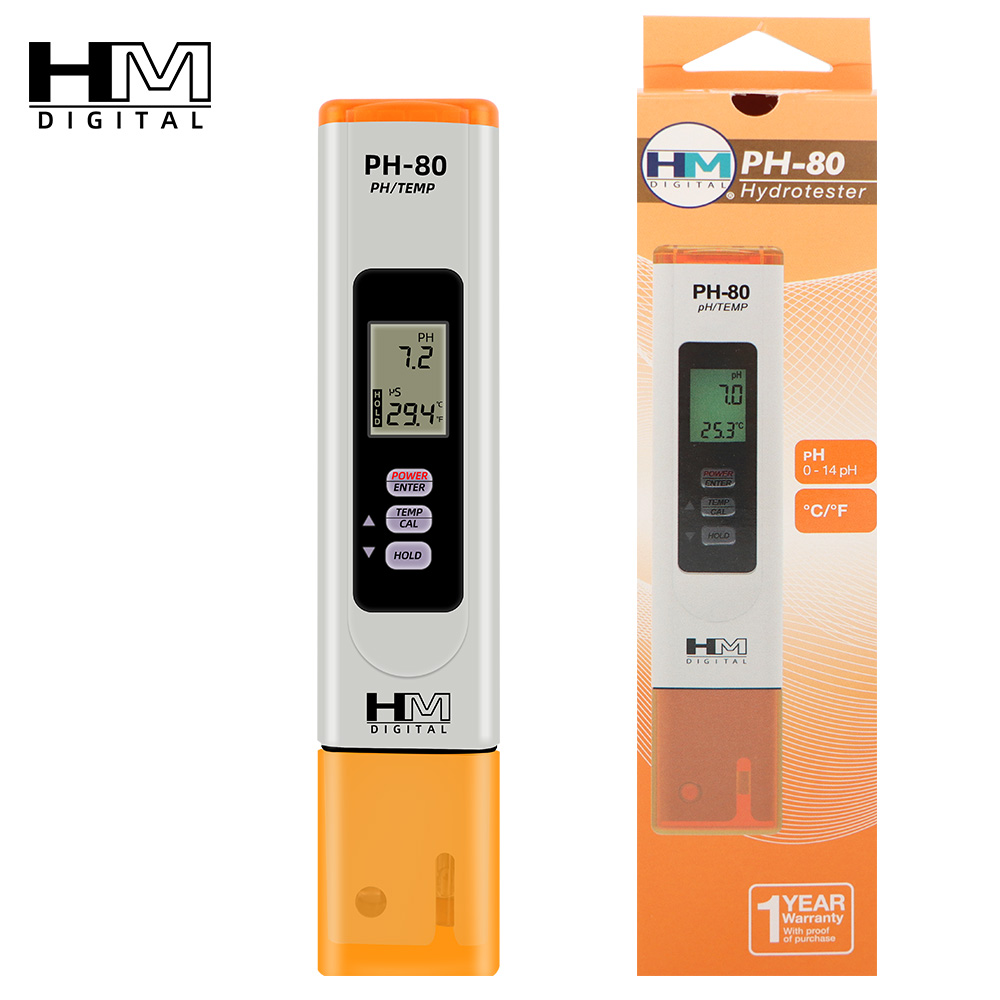 Marine Aquarium Hydrometer - Цифровой pH-метр HM PH-80, портативный тестер