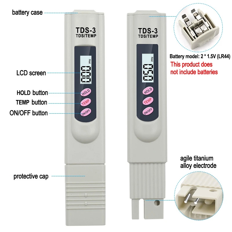 1/3 шт. портативный ЖК-цифрово – обзор и цена Marine Aquarium Water Analyzer