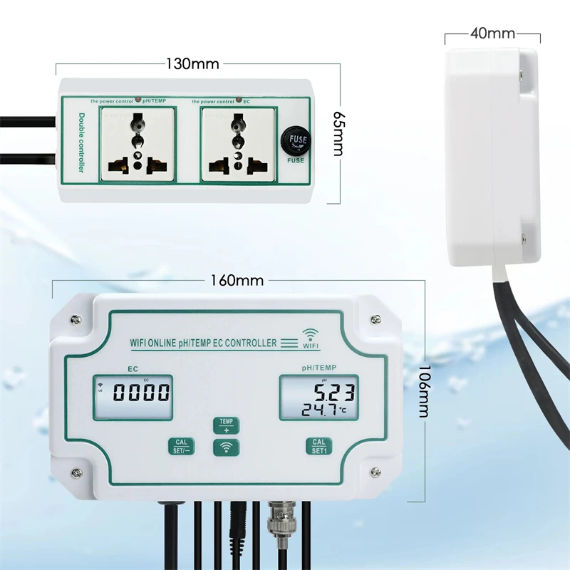 GA Tuya Wi-Fi 3-в-1 Аквариумны – обзор и цена Marine Aquarium Water Analyzer