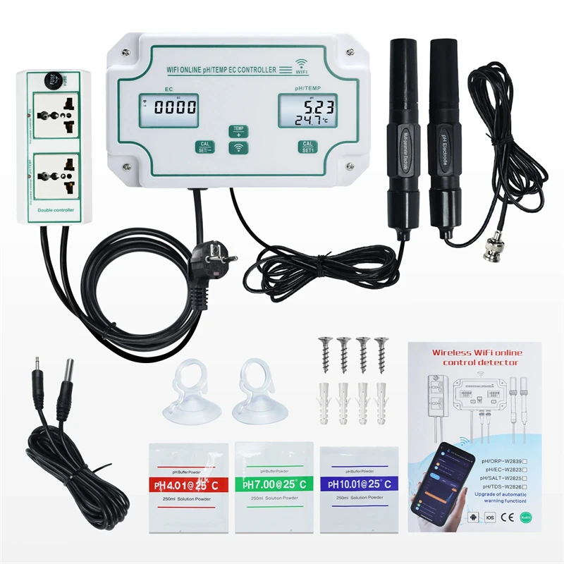 GA Tuya Wi-Fi 3-в-1 Аквариумны – обзор и цена Marine Aquarium Water Analyzer