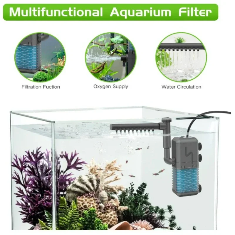 3-в-1 бесшумный внутренний фил – обзор и цена Marine Aquarium Overflow Box