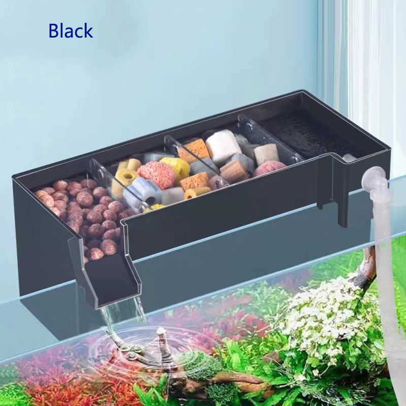 4 в 1 Аквариум Внешний фильтр  – обзор и цена Marine Aquarium Overflow Box