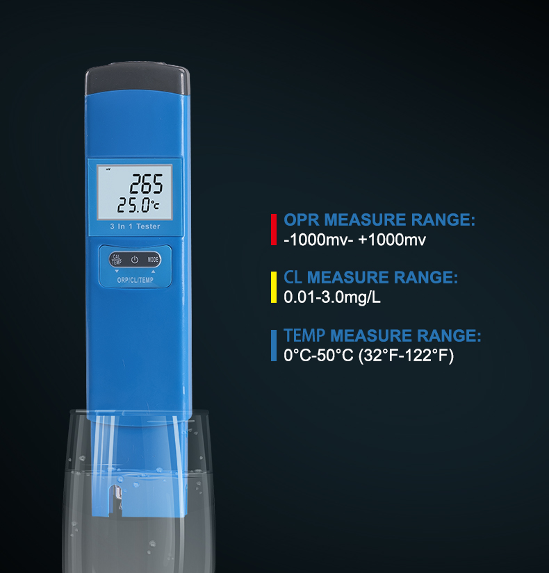 Измеритель ОВП/Х2 3 в 1, цифро – обзор и цена Marine Aquarium Water Analyzer