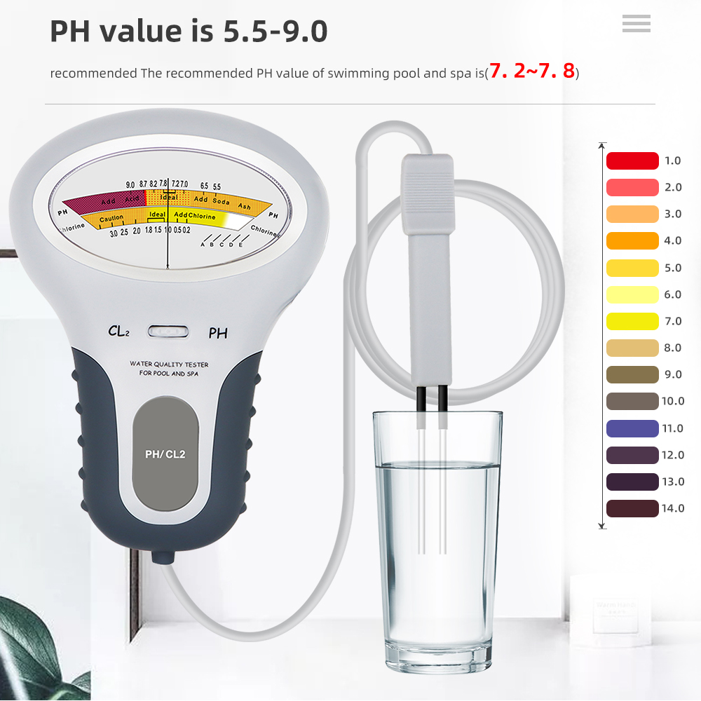 Детектор хлора 2 в 1, тестер д – обзор и цена Marine Aquarium Water Analyzer