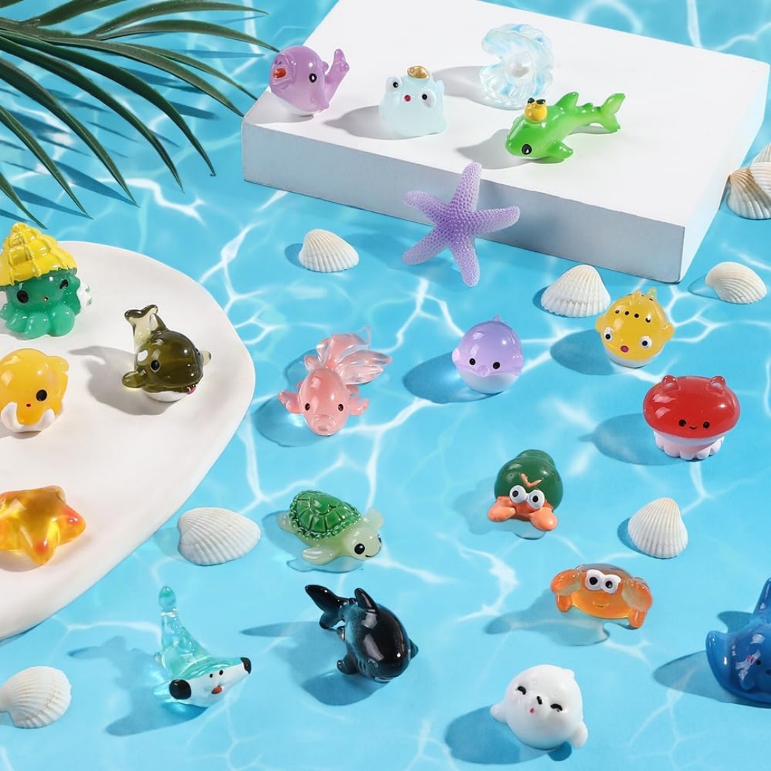Мини-океанские животные, фигур – обзор и цена Aquarium Marine World