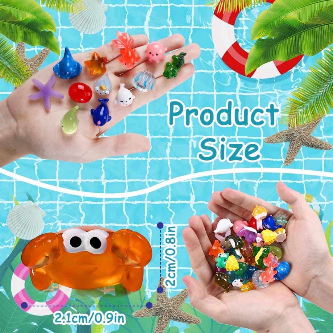Мини-океанские животные, фигур – обзор и цена Aquarium Marine World