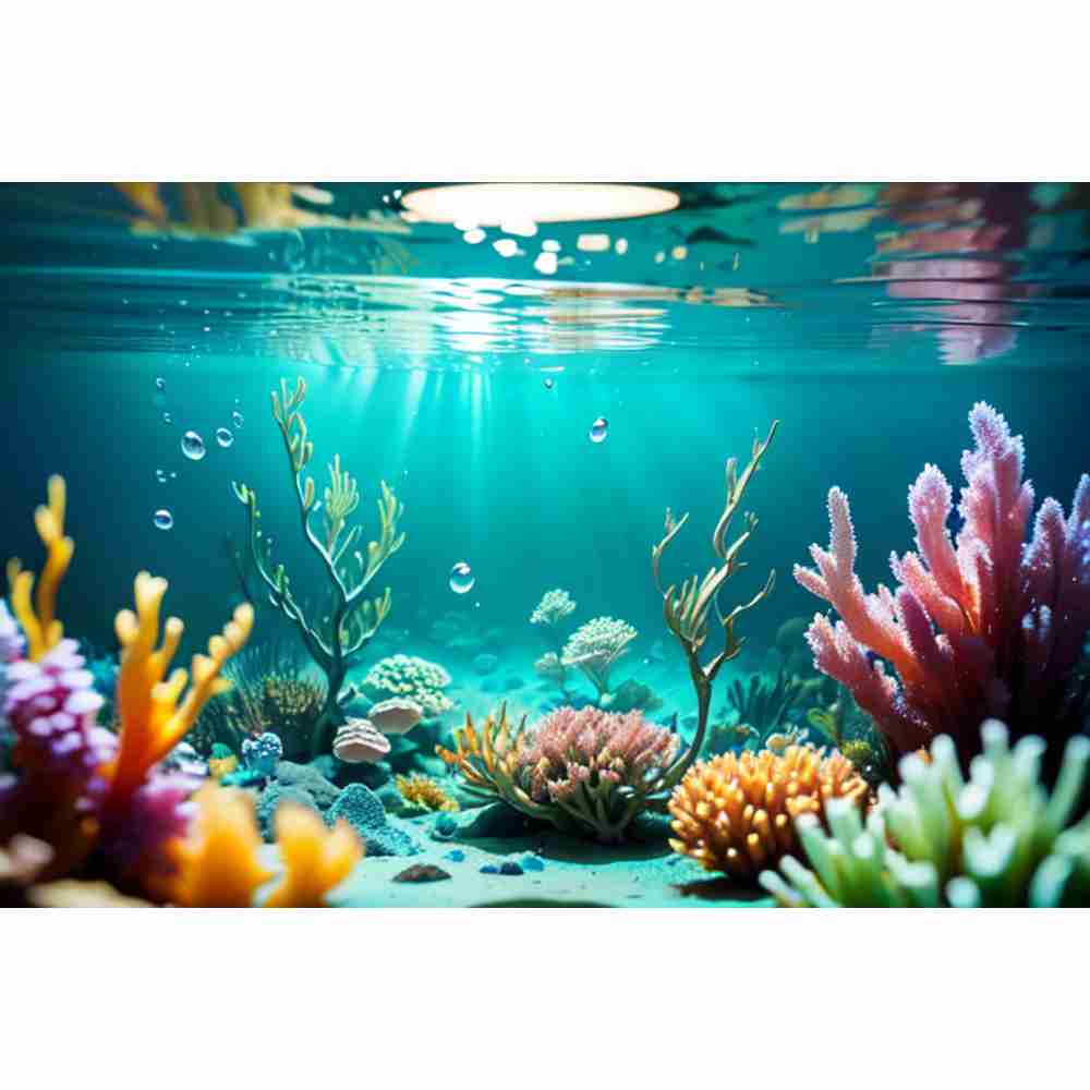 Подводный мир морского дна фон – обзор и цена Aquarium Marine World