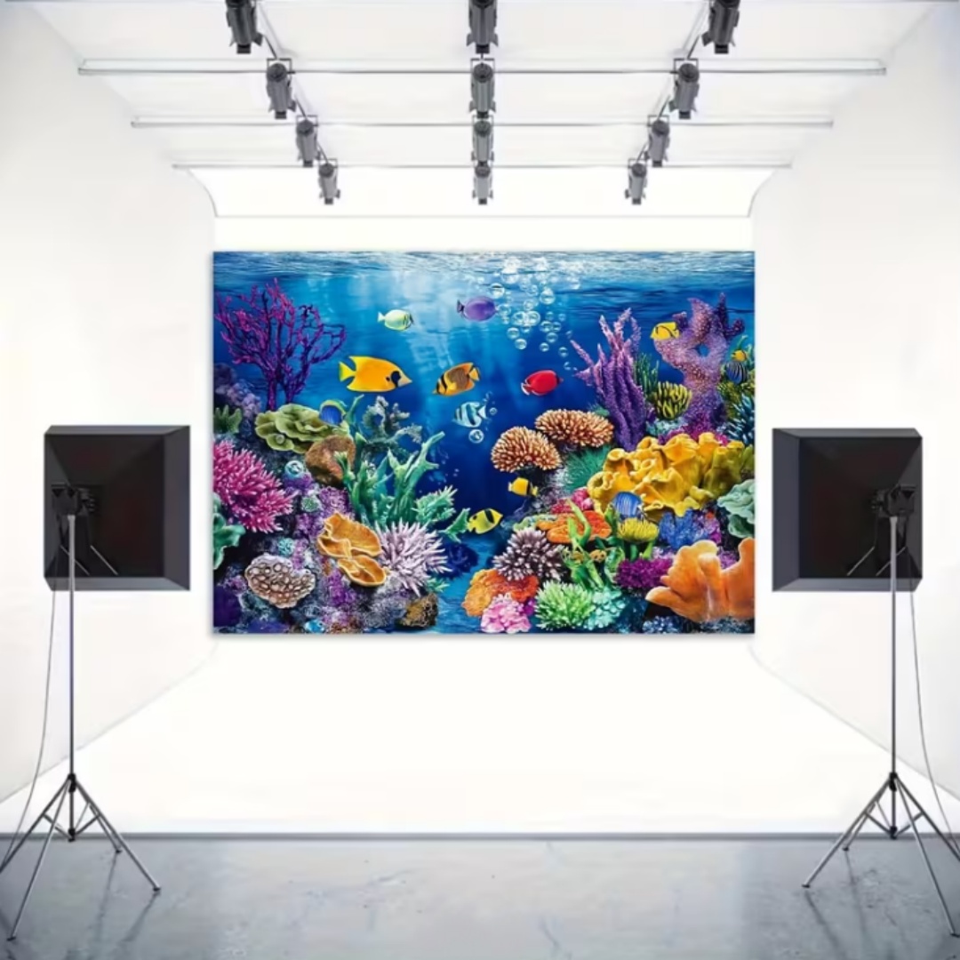 Фон для фотосъемки на тему под – обзор и цена Aquarium Marine World