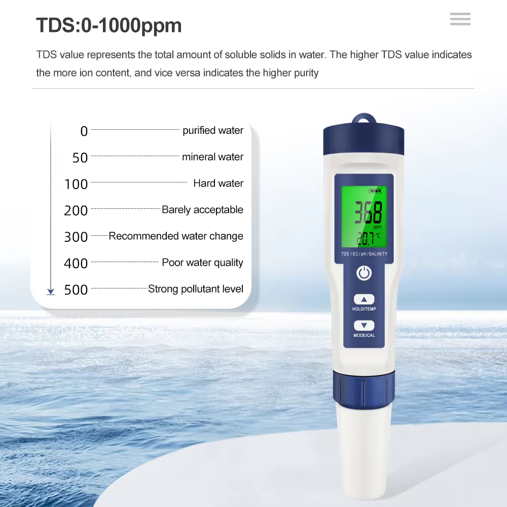 Цифровой тестер качества воды  – обзор и цена Marine Aquarium Water Analyzer