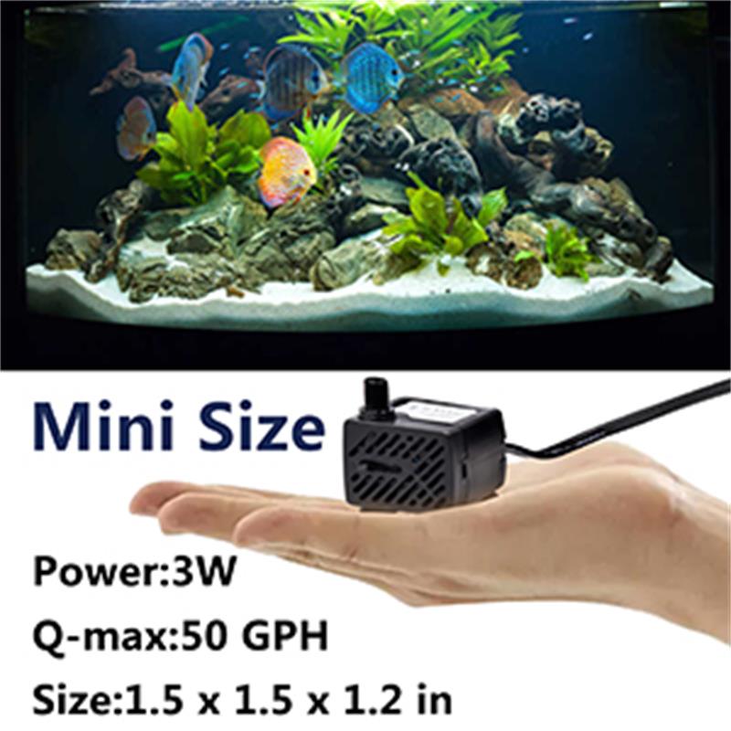 Мини-водяной насос для аквариу – обзор и цена Marine Aquarium Dc Pump