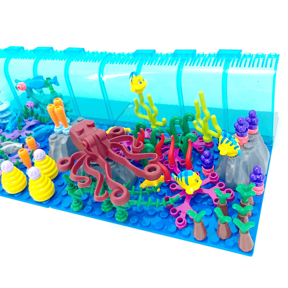 Совместим с LEGO аквариумные с – обзор и цена Aquarium Marine World
