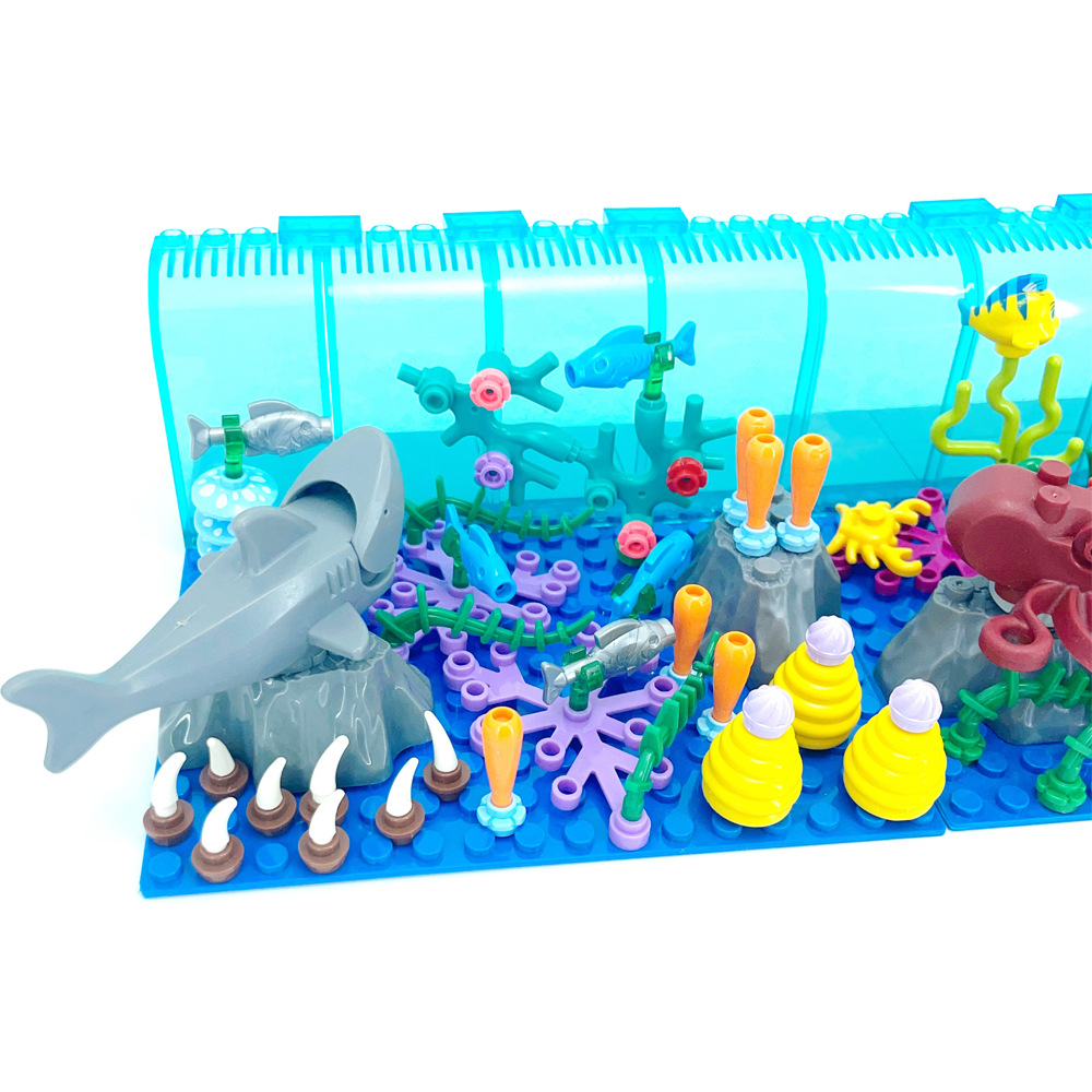 Совместим с LEGO аквариумные с – обзор и цена Aquarium Marine World