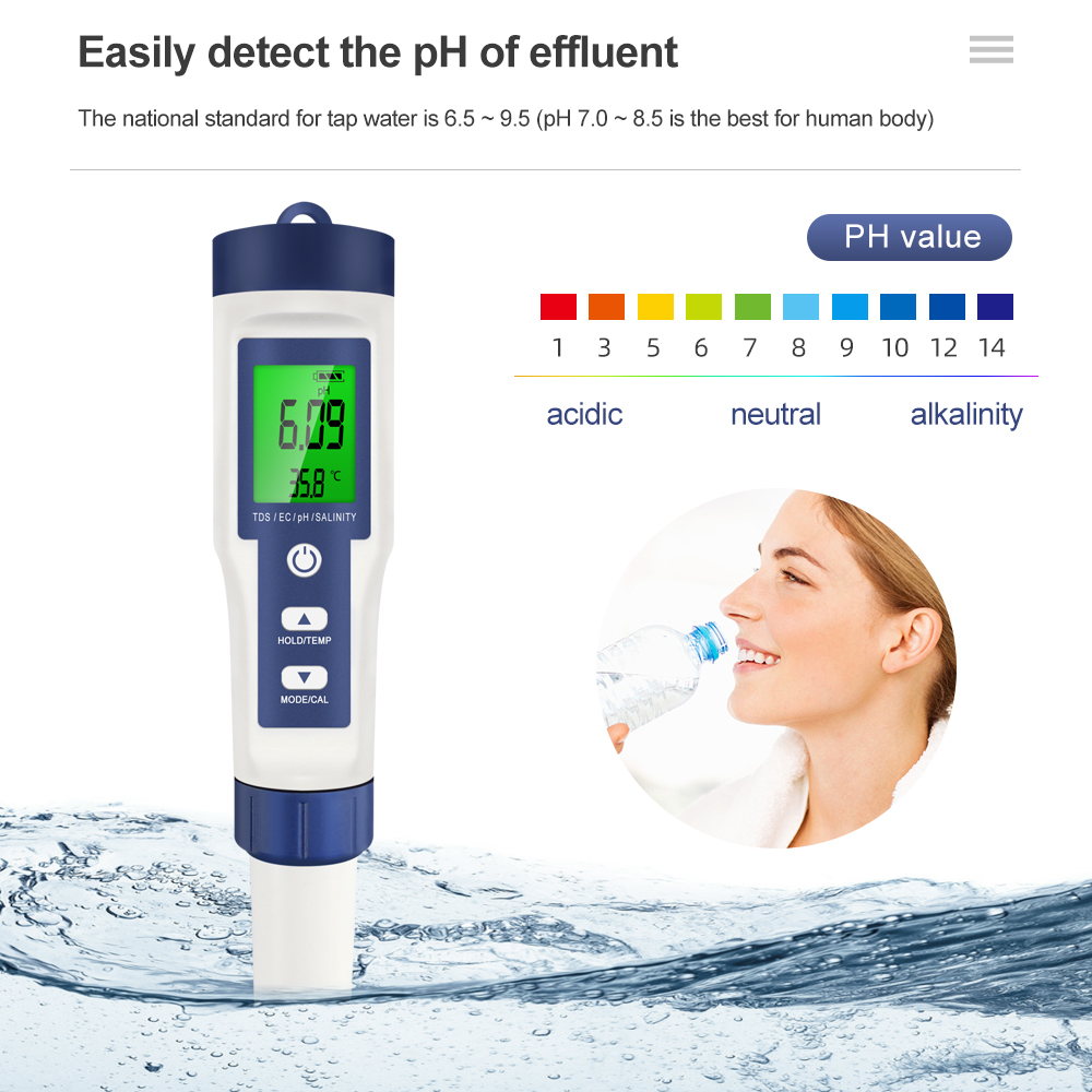 Профессиональный тестер качест – обзор и цена Marine Aquarium Water Analyzer