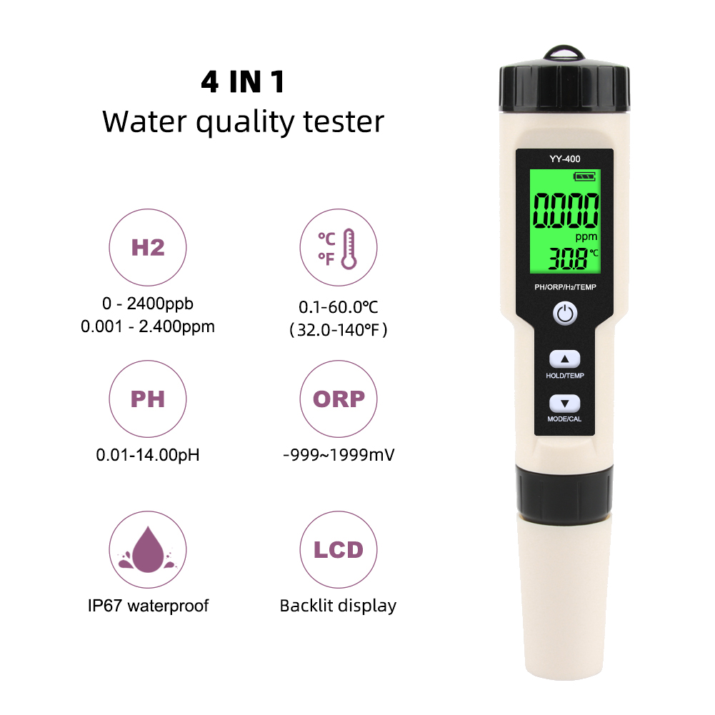 4 в 1, цифровой тестер PH/ORP/ – обзор и цена Marine Aquarium Water Analyzer