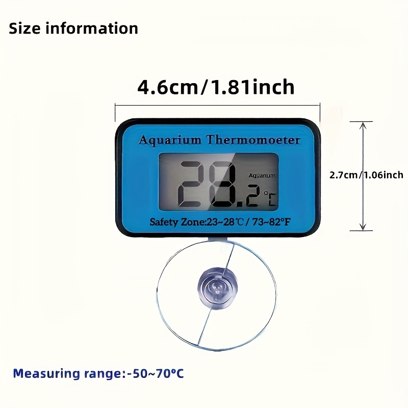 Цифровой ЖК-термометр для аква – обзор и цена Marine Aquarium Hydrometer