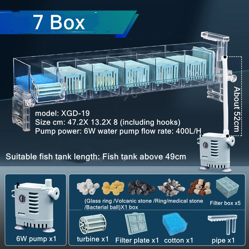 220 В аквариумный настенный ро – обзор и цена Marine Aquarium Overflow Box