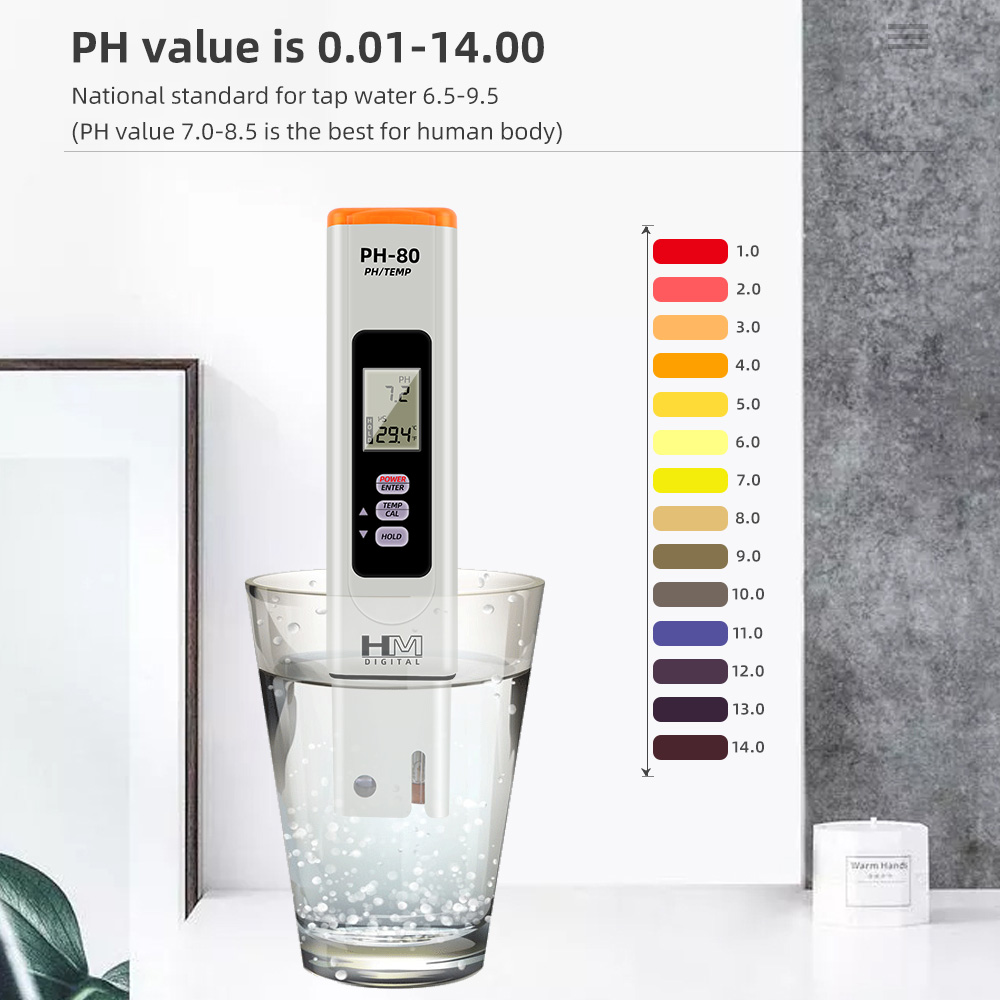 Цифровой pH-метр HM PH-80, пор – обзор и цена Marine Aquarium Hydrometer